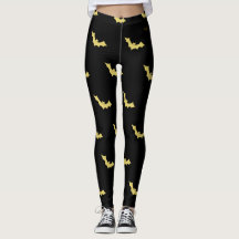 Halloween Bat Leggings Design von Poet Adiela Akoo