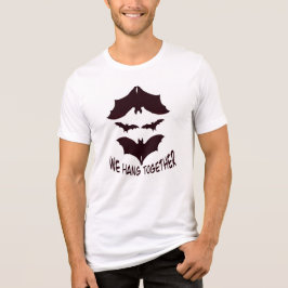 Halloween, bat, lustig, Urlaub, festlich, Familie Tri-Blend Shirt