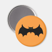 Halloween Bat Magnet (Vorderseite/Rückseite)