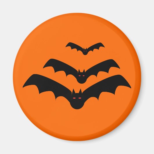 Halloween Bat Magnet (Vorne)