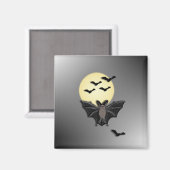 Halloween Bat Magnet (Vorderseite/Rückseite)