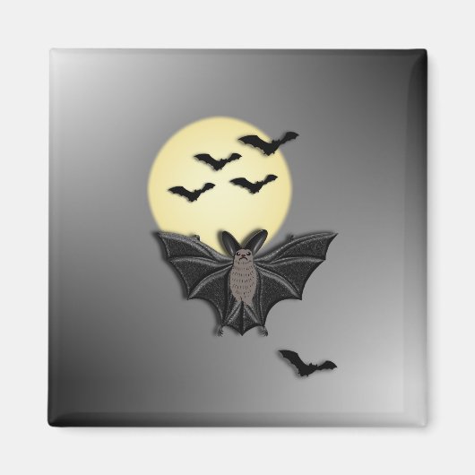 Halloween Bat Magnet (Vorne)