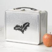 Halloween Bat Metall Brotdose (Beispiel)