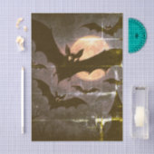 Halloween Bat Moon Seidenpapier (Handwerk)