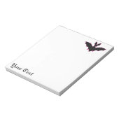 Halloween Bat Notizblock (Rotiert)