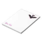 Halloween Bat Notizblock (Rotiert)