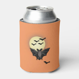Halloween Bat Orange Dosenkühler