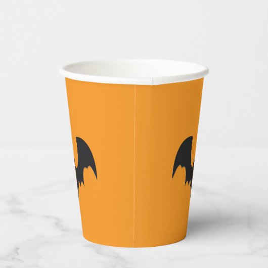 Halloween bat pappbecher (Rechts)