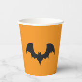 Halloween bat pappbecher (Vorderseite)