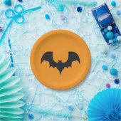 Halloween bat pappteller (Party)