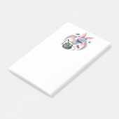 Halloween Bat Post-it Notes Klebezettel (angewinkelt)