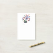 Halloween Bat Post-it Notes Post-it Klebezettel (Auf Schreibtisch)