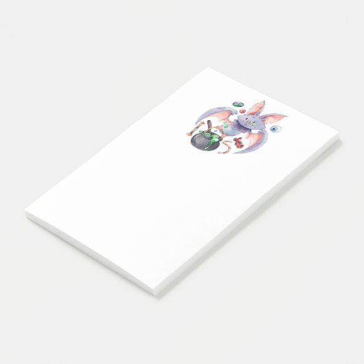 Halloween Bat Post-it Notes Post-it Klebezettel (angewinkelt)