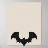 Halloween bat poster (Vorne)