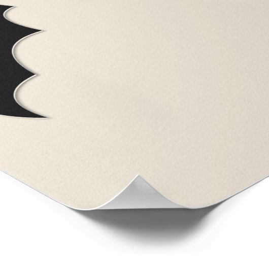 Halloween bat poster (Ecke)