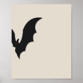 Halloween bat poster (Vorne)