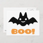 Halloween Bat Postkarte (Vorne/Hinten)
