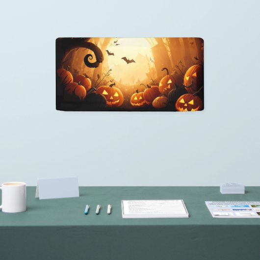 Halloween/Bat/Pumpkin/Fall Banner (Messe)