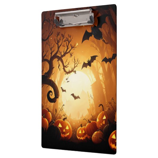 Halloween/Bat/Pumpkin/Fall Klemmbrett (Links)