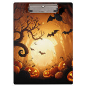 Halloween/Bat/Pumpkin/Fall Klemmbrett (Vorderseite)