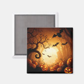 Halloween/Bat/Pumpkin/Fall Magnet (Vorderseite/Rückseite)