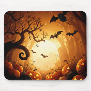 Halloween/Bat/Pumpkin/Fall Mousepad