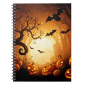 Halloween/Bat/Pumpkin/Fall Notizblock (Vorderseite)