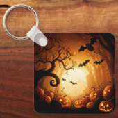 Halloween/Bat/Pumpkin/Fall Schlüsselanhänger (Vorderseite)
