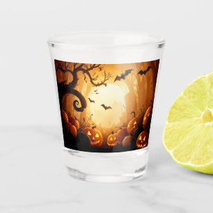 Halloween/Bat/Pumpkin/Fall Schnapsglas