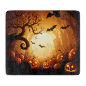 Halloween/Bat/Pumpkin/Fall Schneidebrett (Vorderseite)