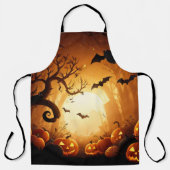 Halloween/Bat/Pumpkin/Fall Schürze (Vorderseite)