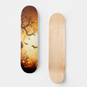 Halloween/Bat/Pumpkin/Fall Skateboard (Vorderseite)