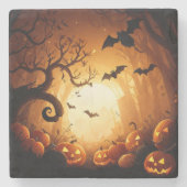 Halloween/Bat/Pumpkin/Fall Steinuntersetzer (Vorderseite)