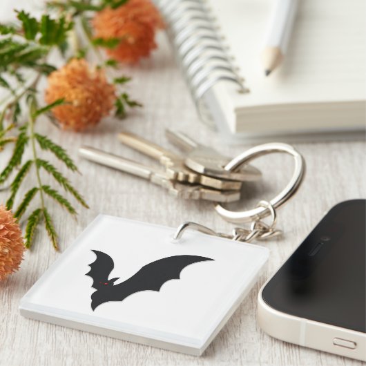 Halloween bat schlüsselanhänger (Vorderseite rechts)