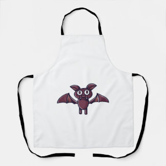 Halloween Bat             Schürze