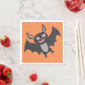 Halloween Bat Serviette (Beispiel)
