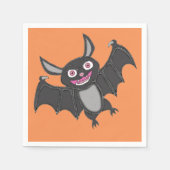 Halloween Bat Serviette (Vorderseite)