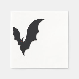 Halloween bat serviette