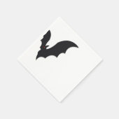 Halloween bat serviette (Ecke)