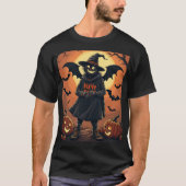 Halloween-Bat-T - Shirt (Vorderseite)