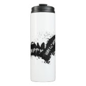 Halloween Bat Thermosbecher (Vorderseite)