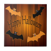 Halloween Bat Tile Fliese (Vorderseite)