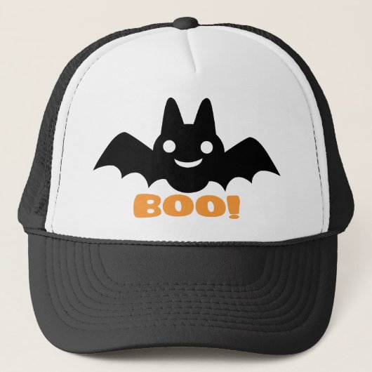 Halloween Bat Truckerkappe (Vorderseite)