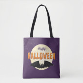 Halloween Bat und Spiderweb Tasche (Vorderseite)