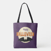 Halloween Bat und Spiderweb Tasche (Rückseite)