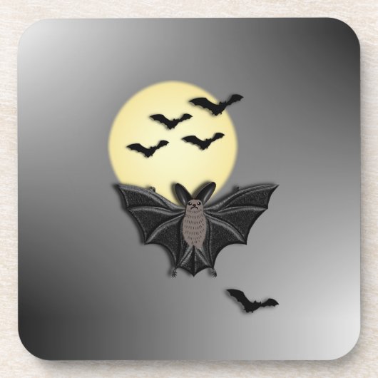 Halloween Bat Untersetzer (Vorderseite)