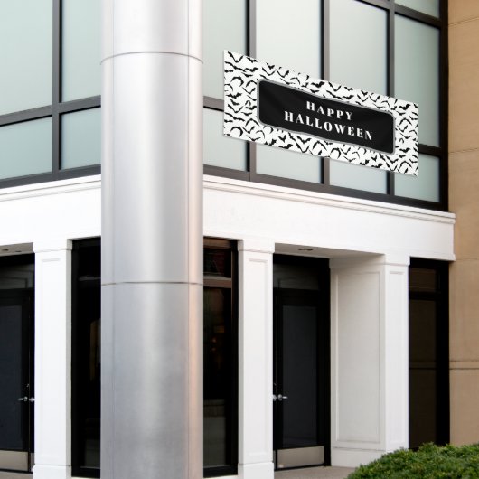 Halloween Bats Banner (Äußeres Gebäude)