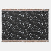 Halloween Bats Blanket Decke (Vorderseite)
