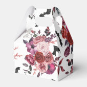 Halloween Bats Blume Kinderdusche Geschenkschachtel (Rückseite)