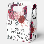 Halloween Bats Blume Kinderdusche Geschenkschachtel (Geöffnet)